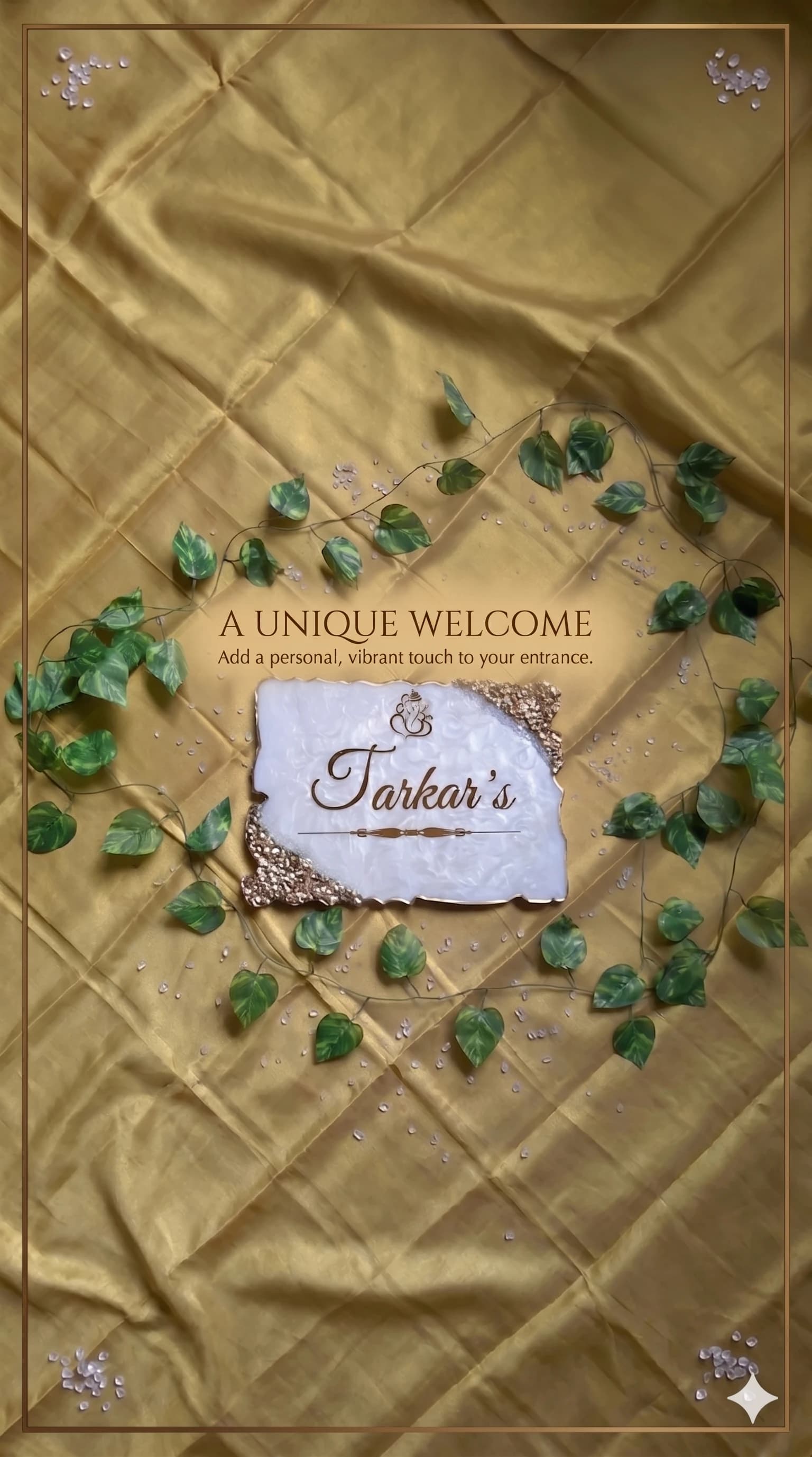 Promotional showcase for Elegant Home Decor