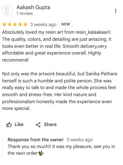 user testimonial