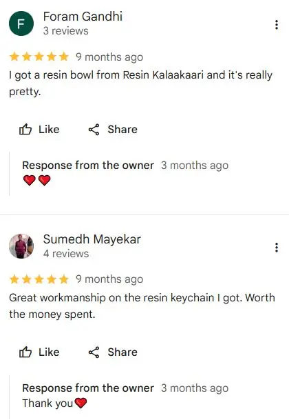 user testimonial