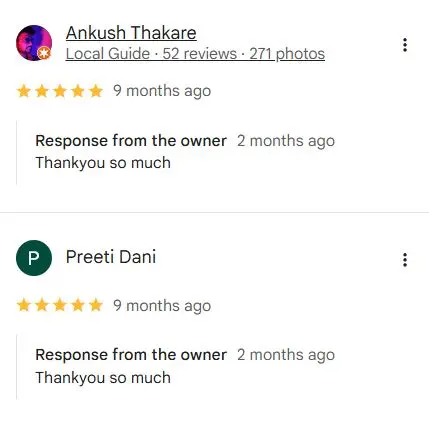 user testimonial