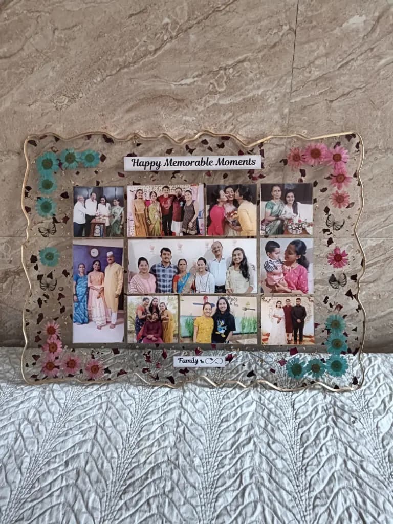 12x16 inch rectangle agate frame