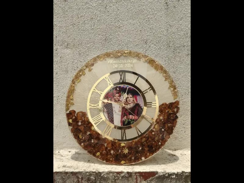 Timeless Vows Varmala Preservation Clock 16 inch
