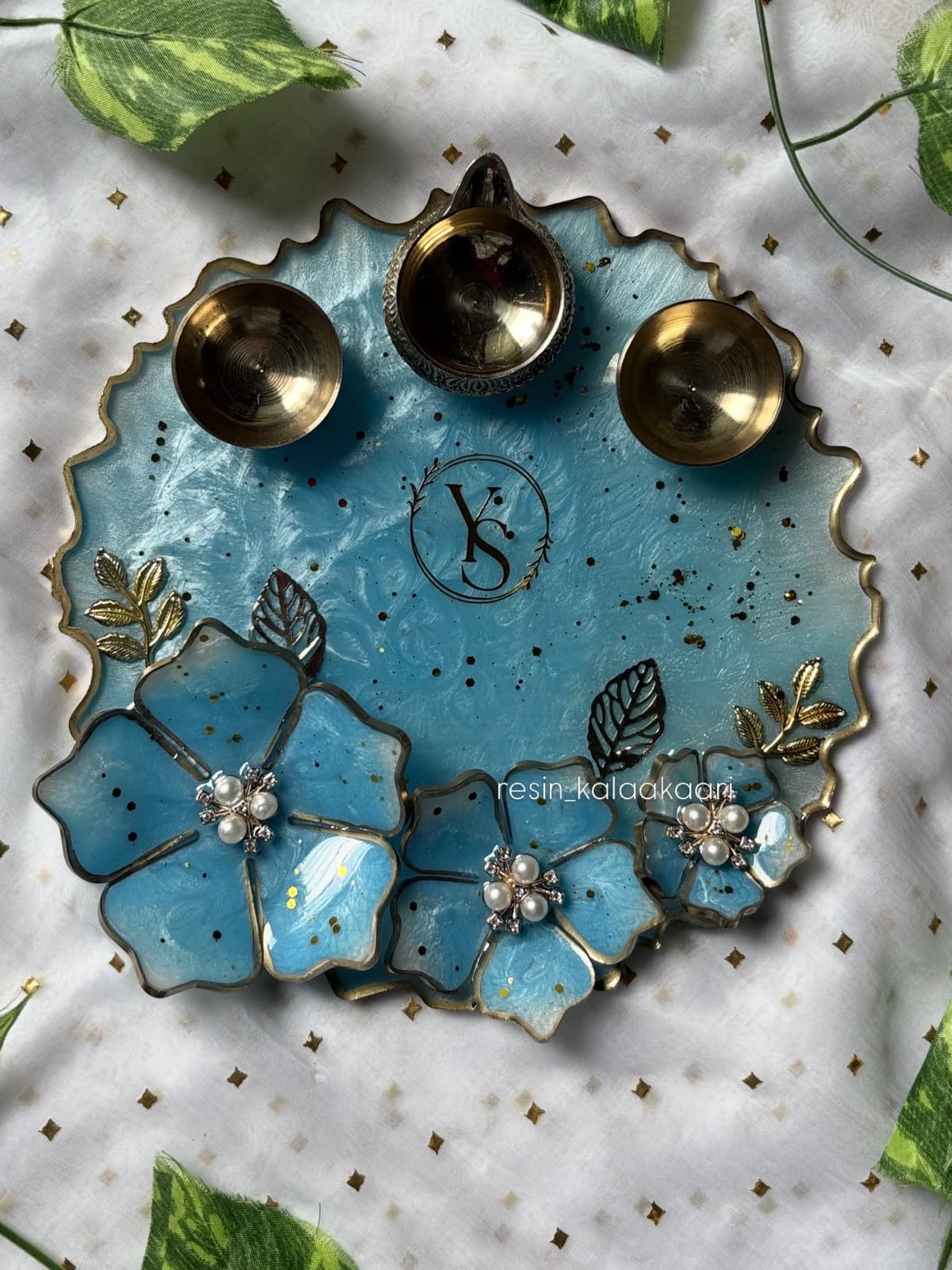 8 inch floral plate (return gift option), photo 5