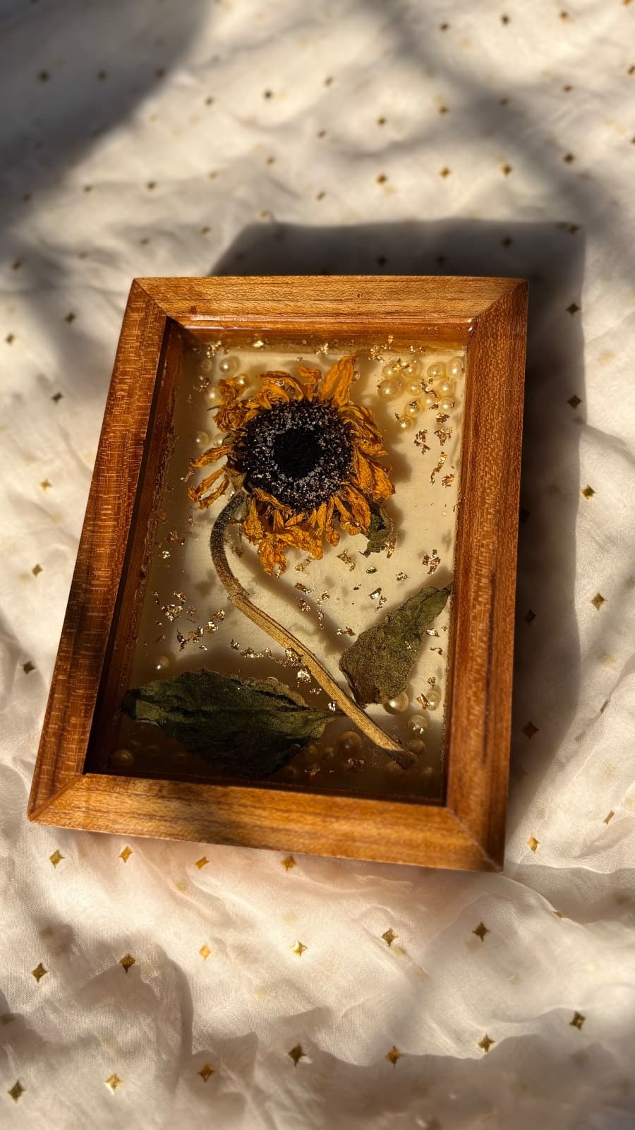 5x7x1.5 inch sunflower frame, photo 4