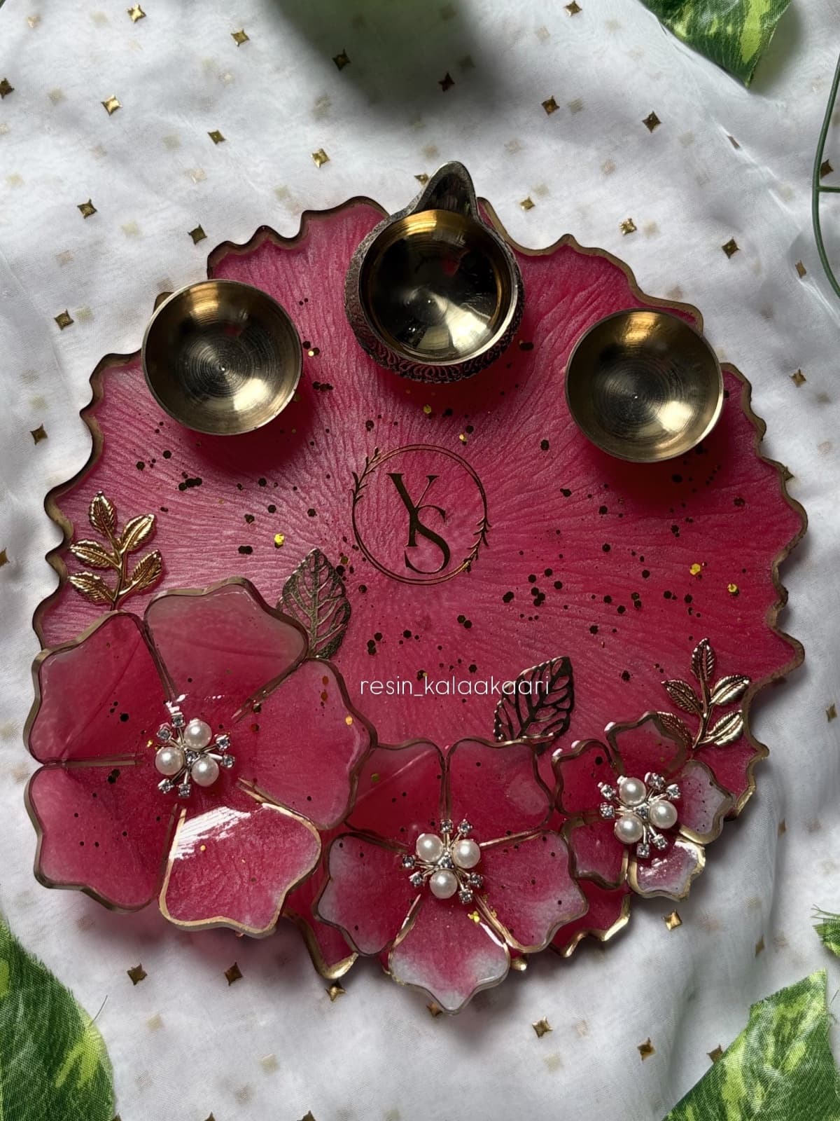 8 inch floral plate (return gift option), photo 2