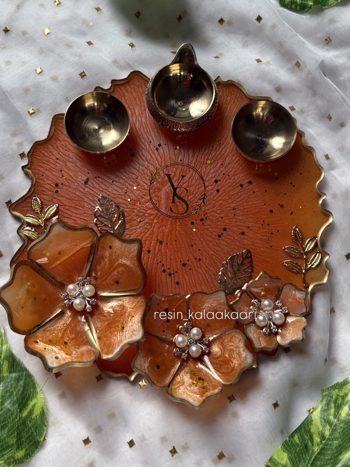 8 inch floral plate (return gift option), photo 4